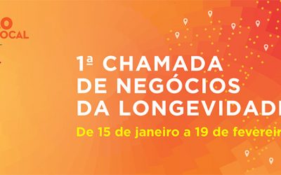 Inscrições abertas para a 1a  Chamada de Negócios da Longevidade com o apoio da Pipe Social